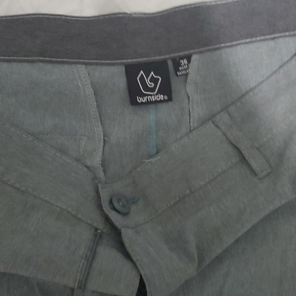 Gray Burnside board shorts - Picture 2 of 4